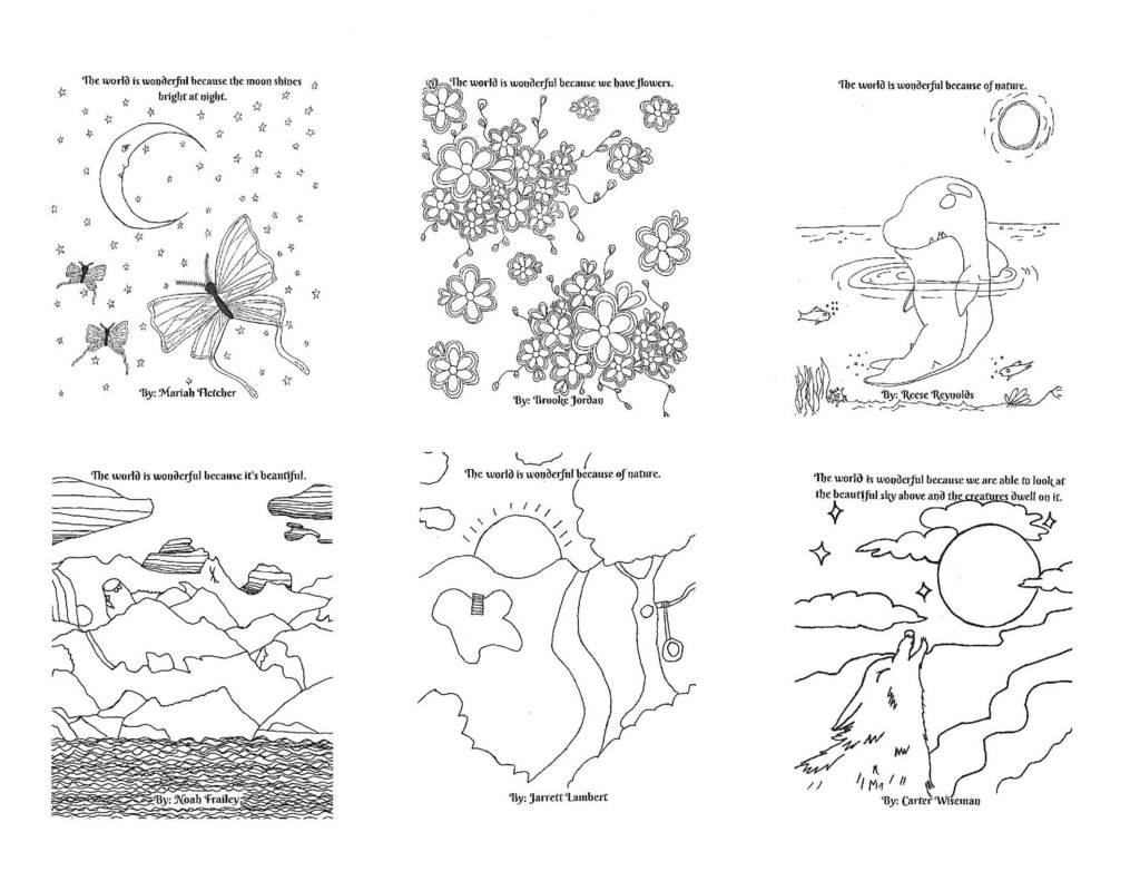 2021 Coloring Book Examples